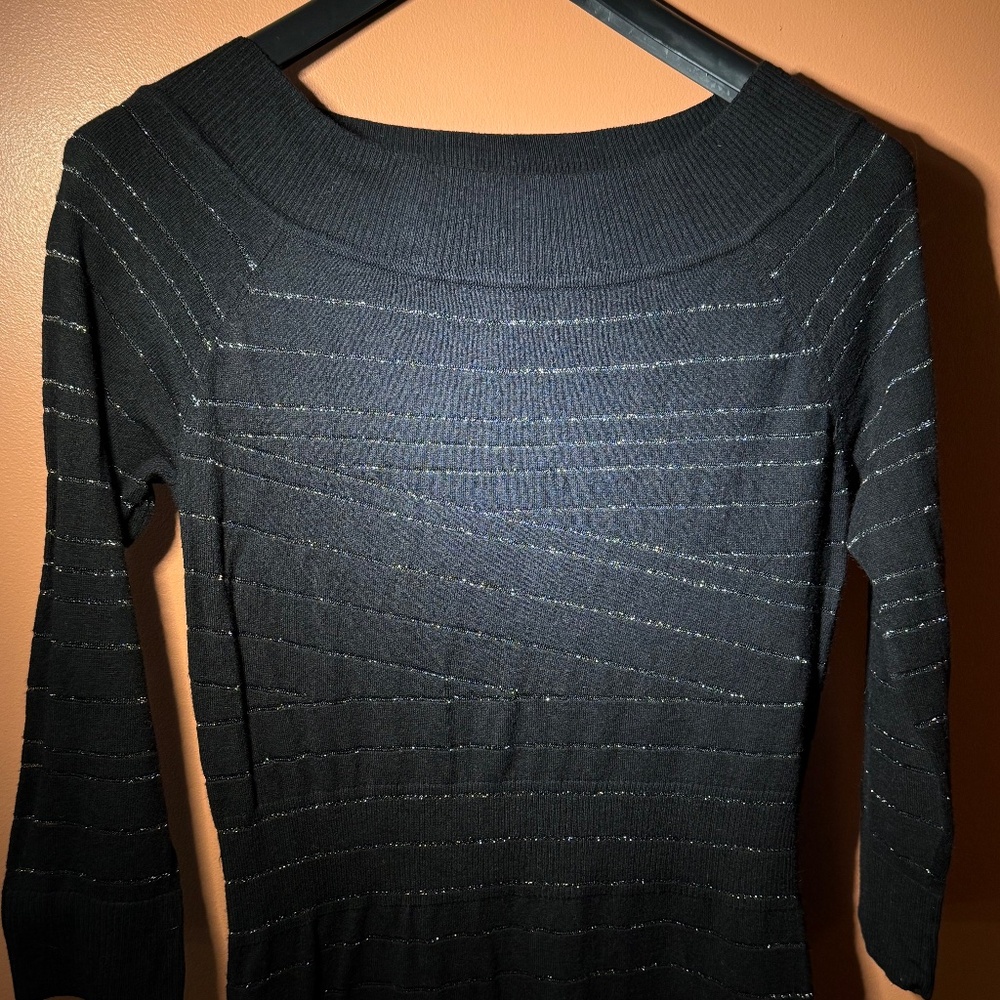 White House Black Market Sheath Dress with Sparkle